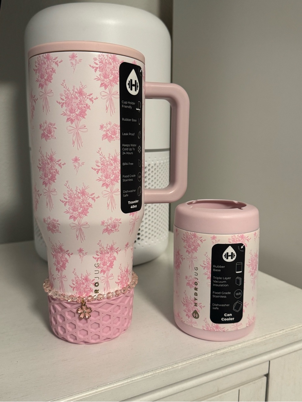 Bouquet HydroJug Traveler & Can Cooler